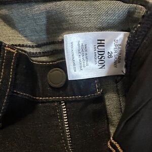 Hudson Jeans Men's Deep Indigo Skinny Jeans